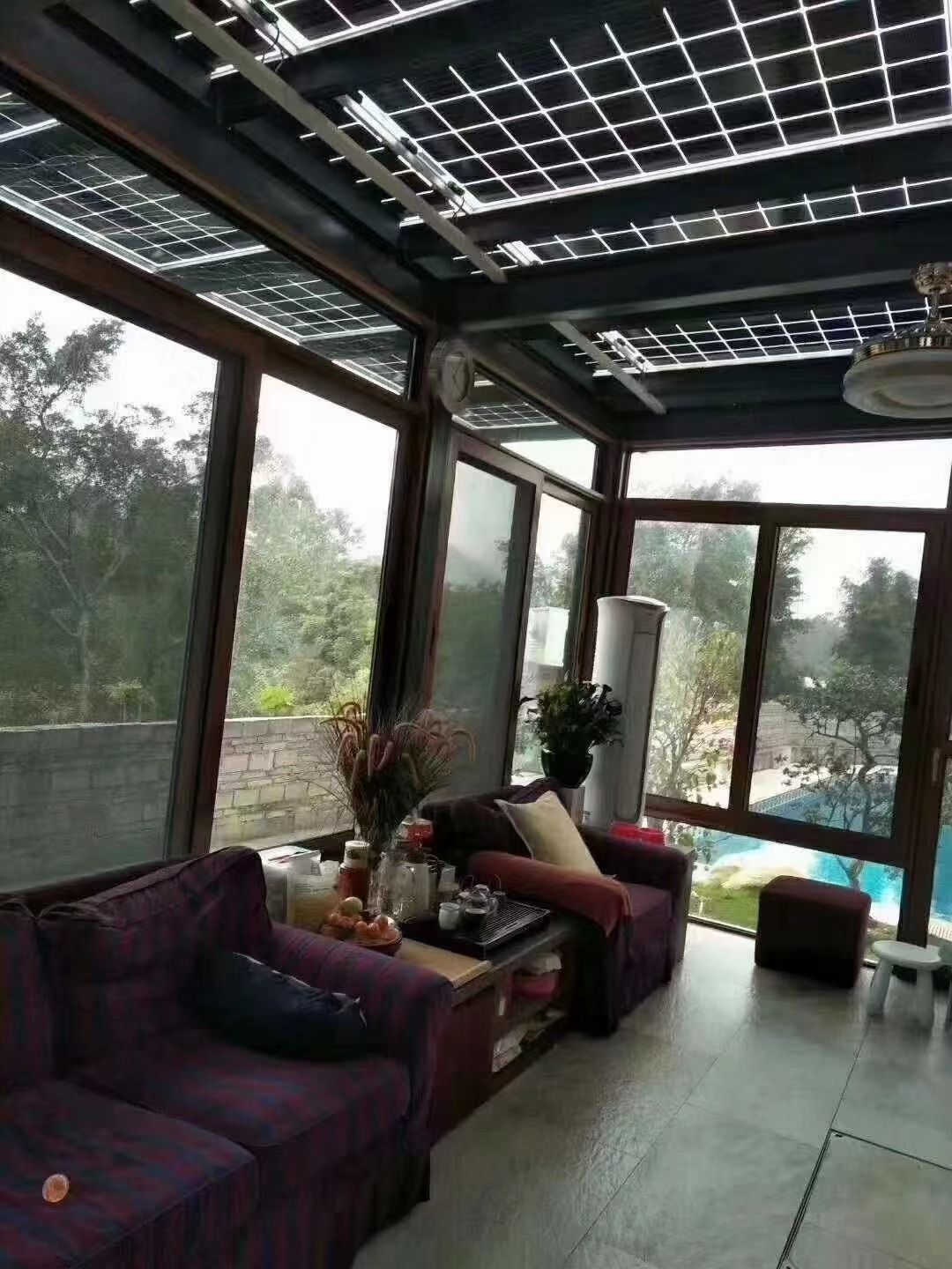 黄南20kw+15kwh智能AI别墅太阳能发电系统